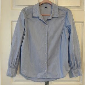 old navy button down shirt blouse Size L